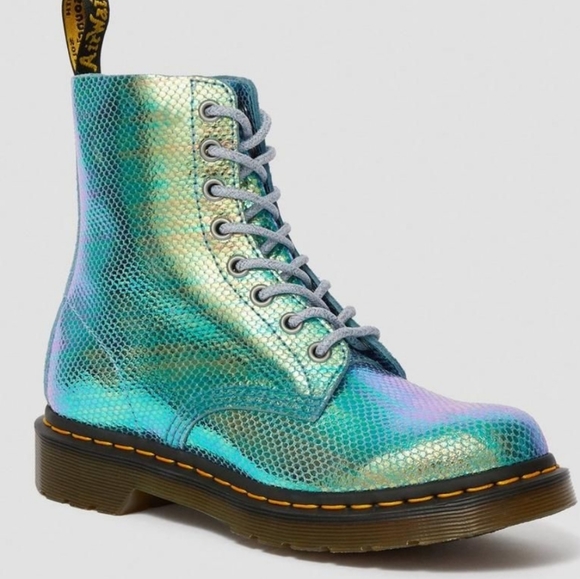 NWOT Dr. Martens 1416 Pascal Iridescent boots - Picture 3 of 9